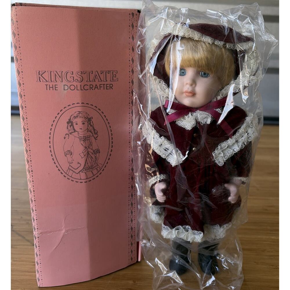 Kingstate the Dollcrafter "Peggy" (2112) 16" Porcelain Doll